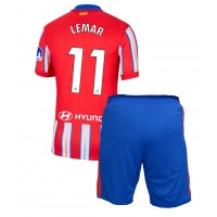 Fotbalové Dres Atletico Madrid Thomas Lemar #11 Dětské Domácí 2024-25 Krátký Rukáv (+ trenýrky)